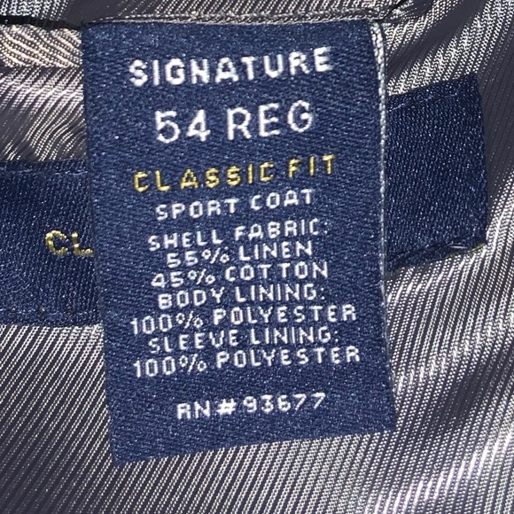 Gray suit coat - Picture 3 of 3